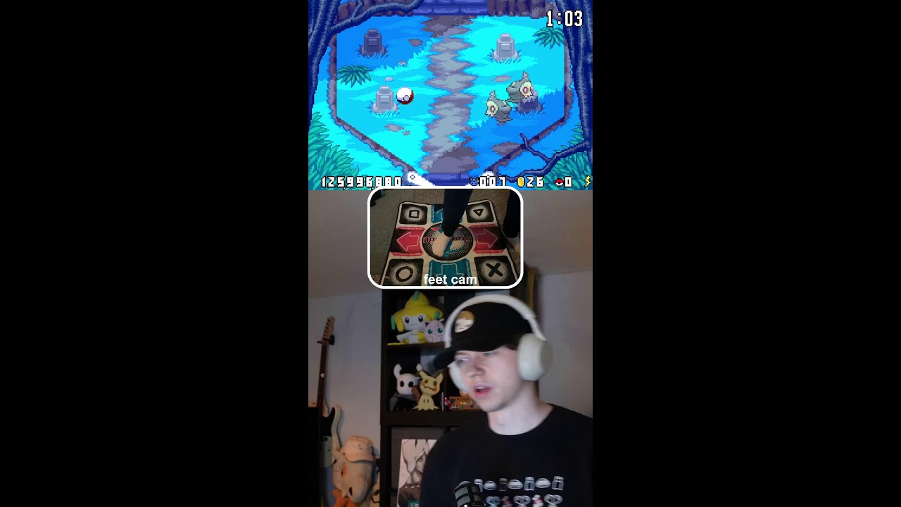 Actually Beating Rayquaza In Pokemon Pinball With My Feet