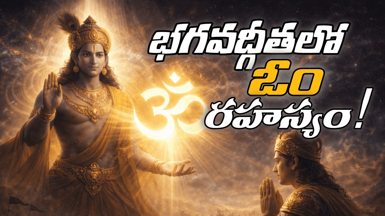 భగవద్గీతలో శ్రీకృష్ణుడు ఓం గురించి ఎందుకు అంత ప్రత్యేకంగా చెప్పాడు?Why Krishna Said ChantOM at Death