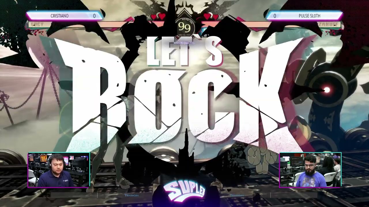 Suplex 121 - Winners Quarters - Pulse | Sl0th (Chipp) VS cristiano (Lucy) - GGST