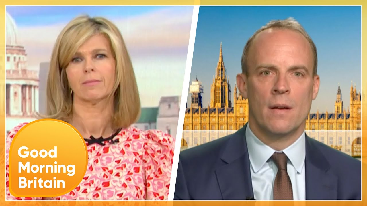 Dominic Raab Grilled On How Boris Johnson Got Away Without a Fine When Others Haven't | GMB