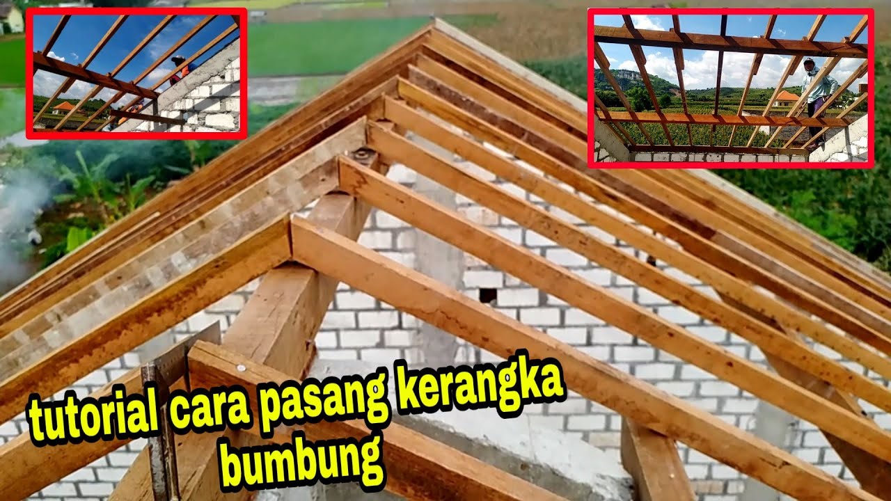 jarak ukuran pasang usuk rangka bumbung kuda kuda rumah@OraAjiChanel
