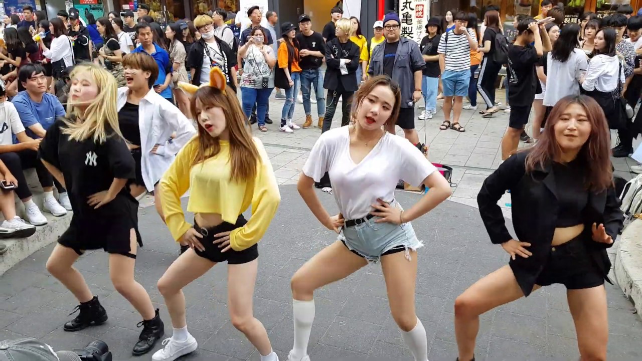 20190707 홍대 오늘은 고양이 댄스팀 디엠(DIEM)버스킹 17 - [EXID(이엑스아이디)] '위아래' (UP&DOWN)