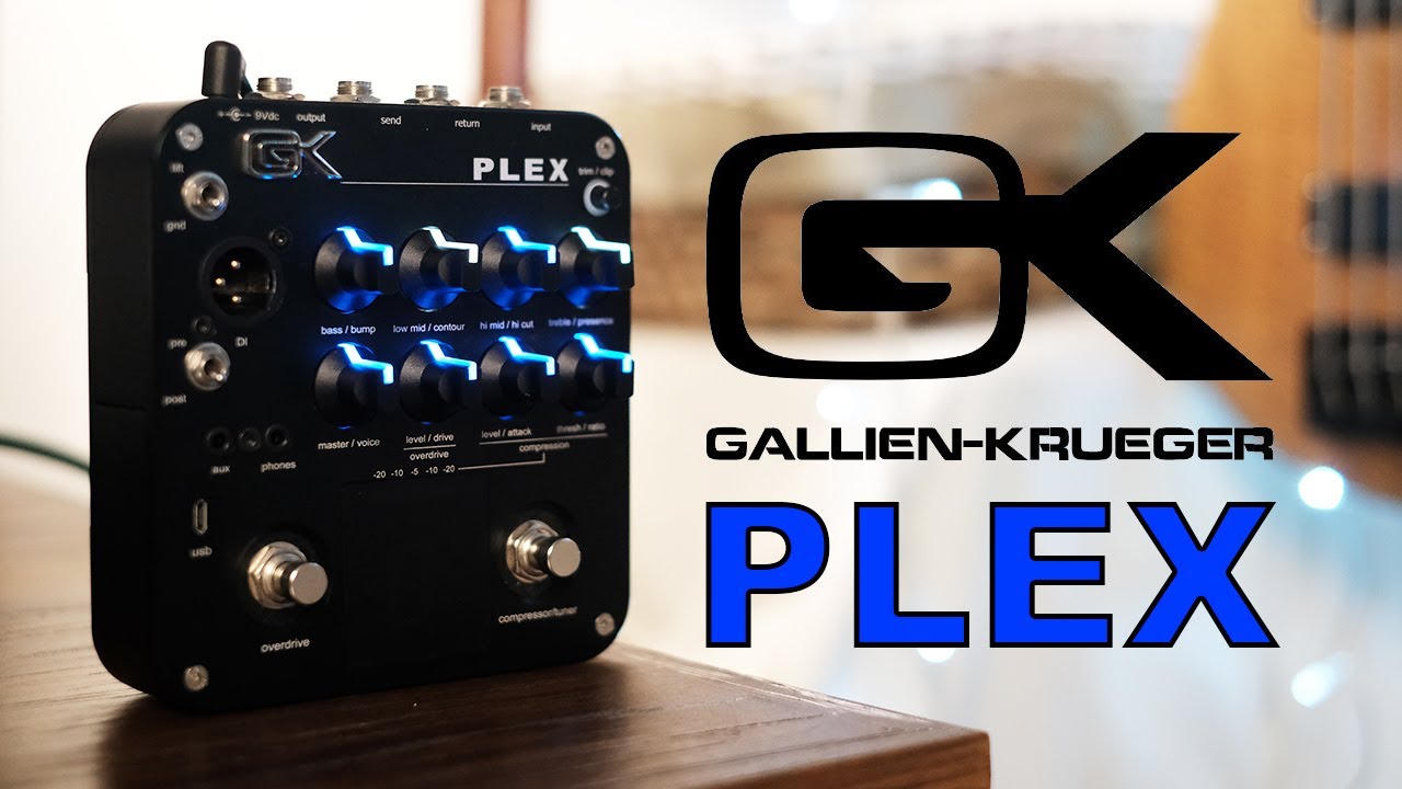 GALLIEN KRUEGER PLEX BASS PREAMP REVIEW