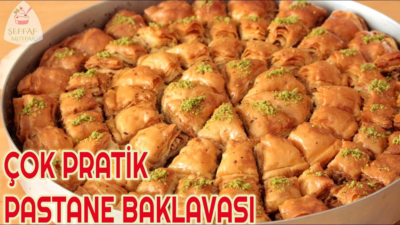 Турецкая пахлава вкусная и ее легко приготовить дома.