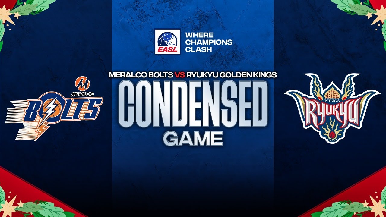 Condensed Game: Group B - Meralco Bolts vs. Ryukyu Golden Kings | Dec 13, 2023