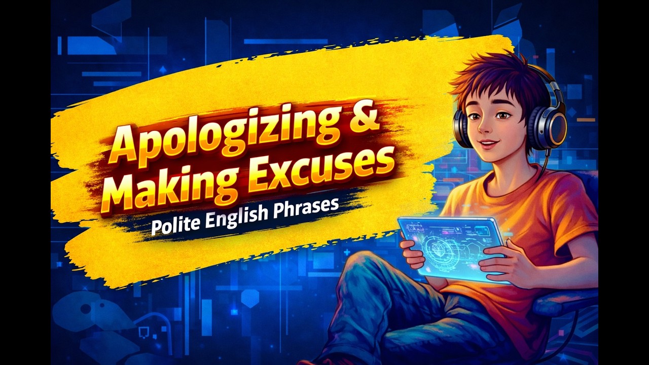 Apologizing and Making Excuses: Polite English Phrases