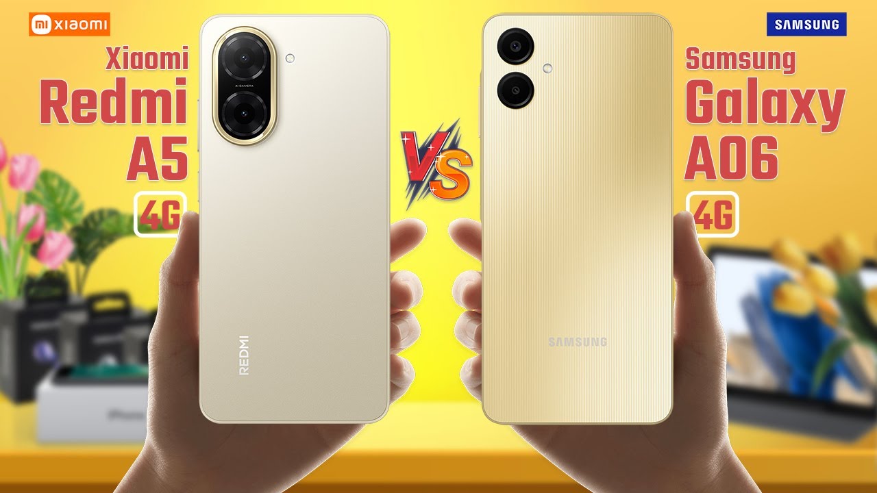 Redmi A5 4G Vs Samsung Galaxy A06 4G | Full Comparison 🔥 Which One Is Best?