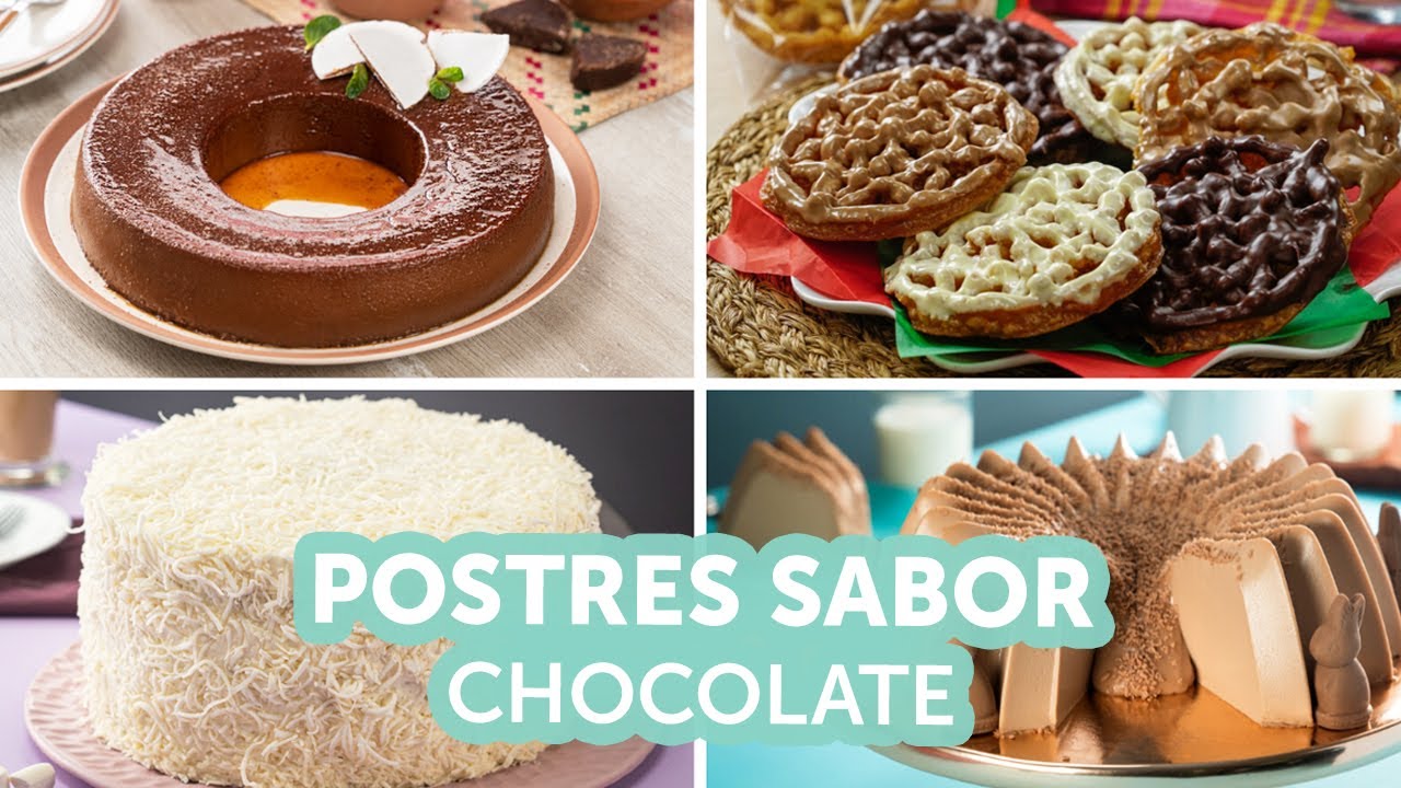 Postres sabor chocolate | Kiwilimón