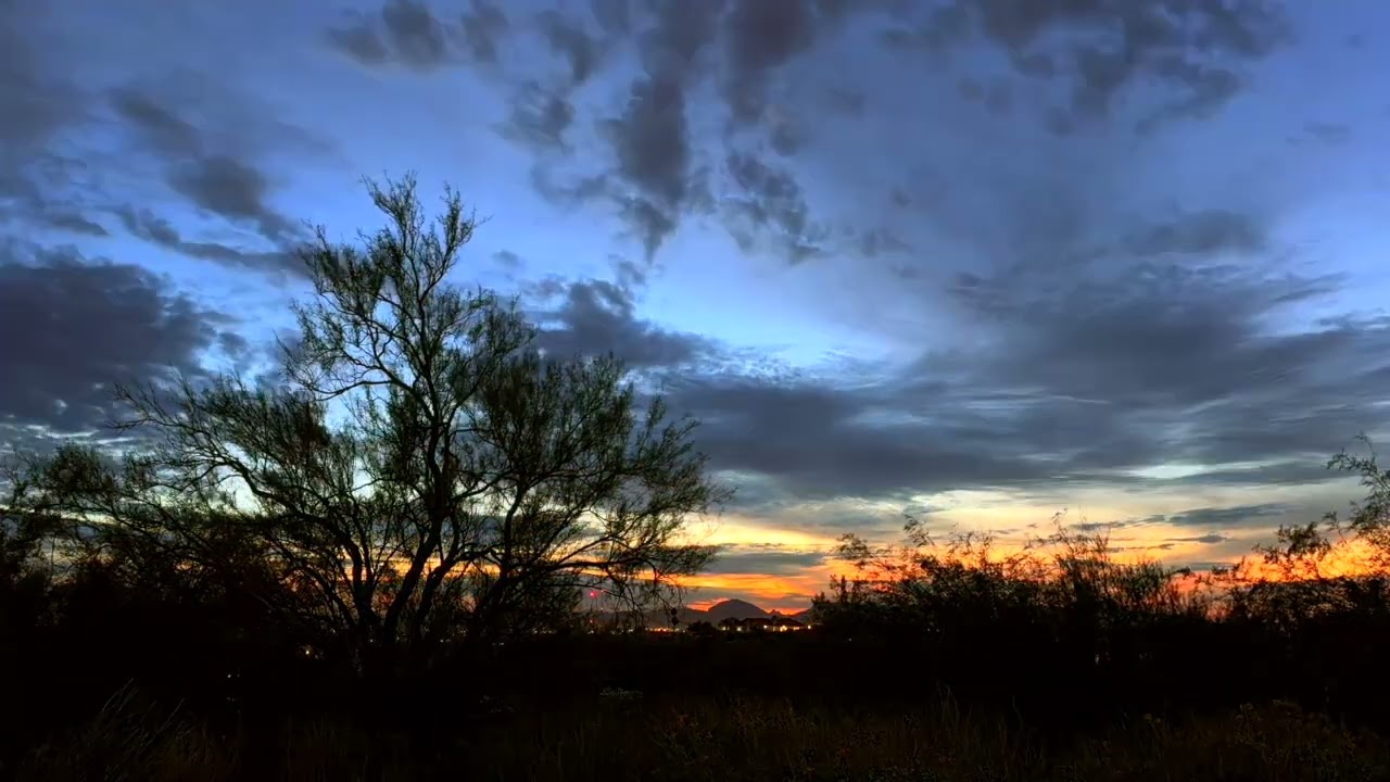 Timelapse Sunset January 28 ,2026