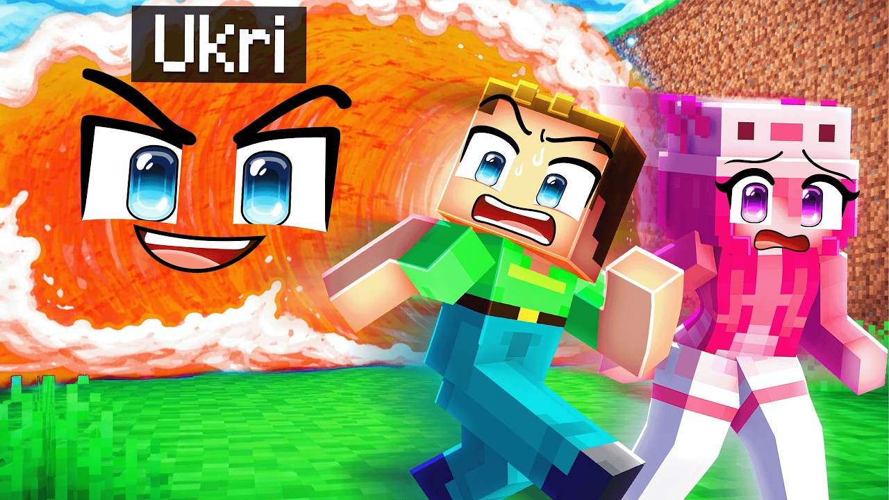 Ich wurde zum LAVA TSUNAMI um meine Freunde zu trollen in Minecraft!
