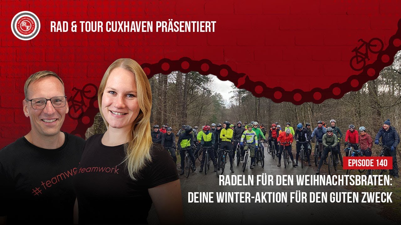 Radeln für den Weihnachtsbraten: Deine Winter-Aktion für den guten Zweck
