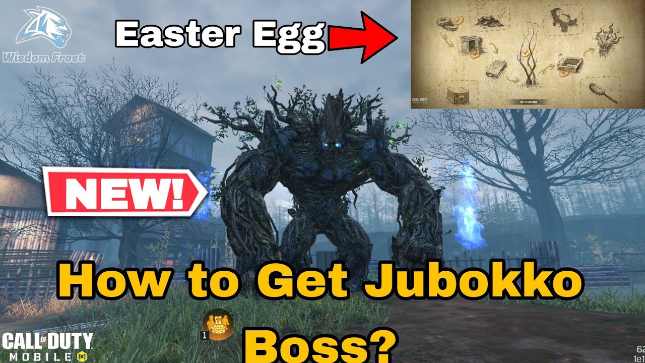 How to do Small Mission to Get Jubokko Zombie Boss Cod Mobile | Easter Egg | Under Ground Lab