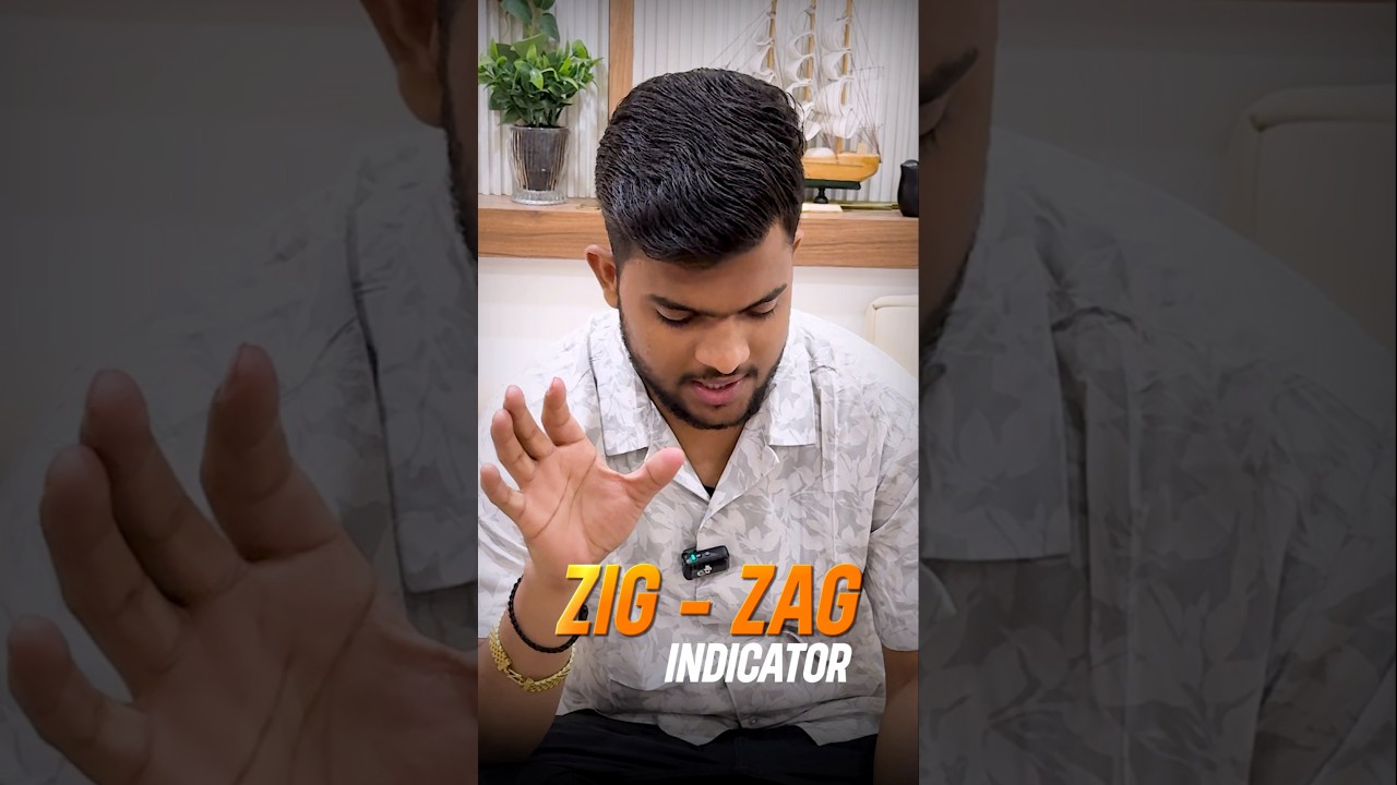 How to Work Zig Zag Indicator #shorts