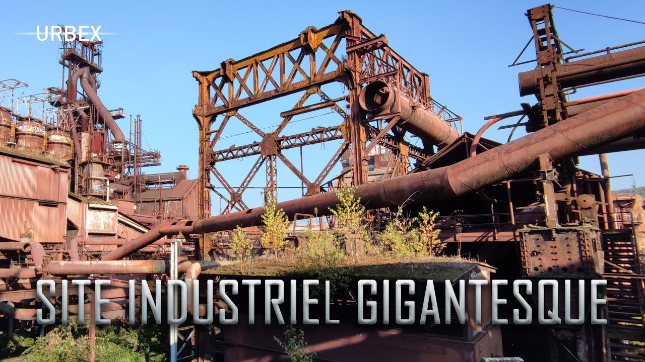 ON EXPLORE UN SITE INDUSTRIEL DÉSAFFECTÉ GIGANTESQUE ! ( URBEX )