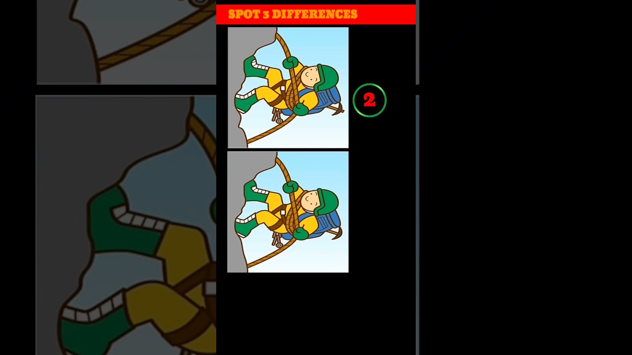 Spot 3 Differences #riddlehunt