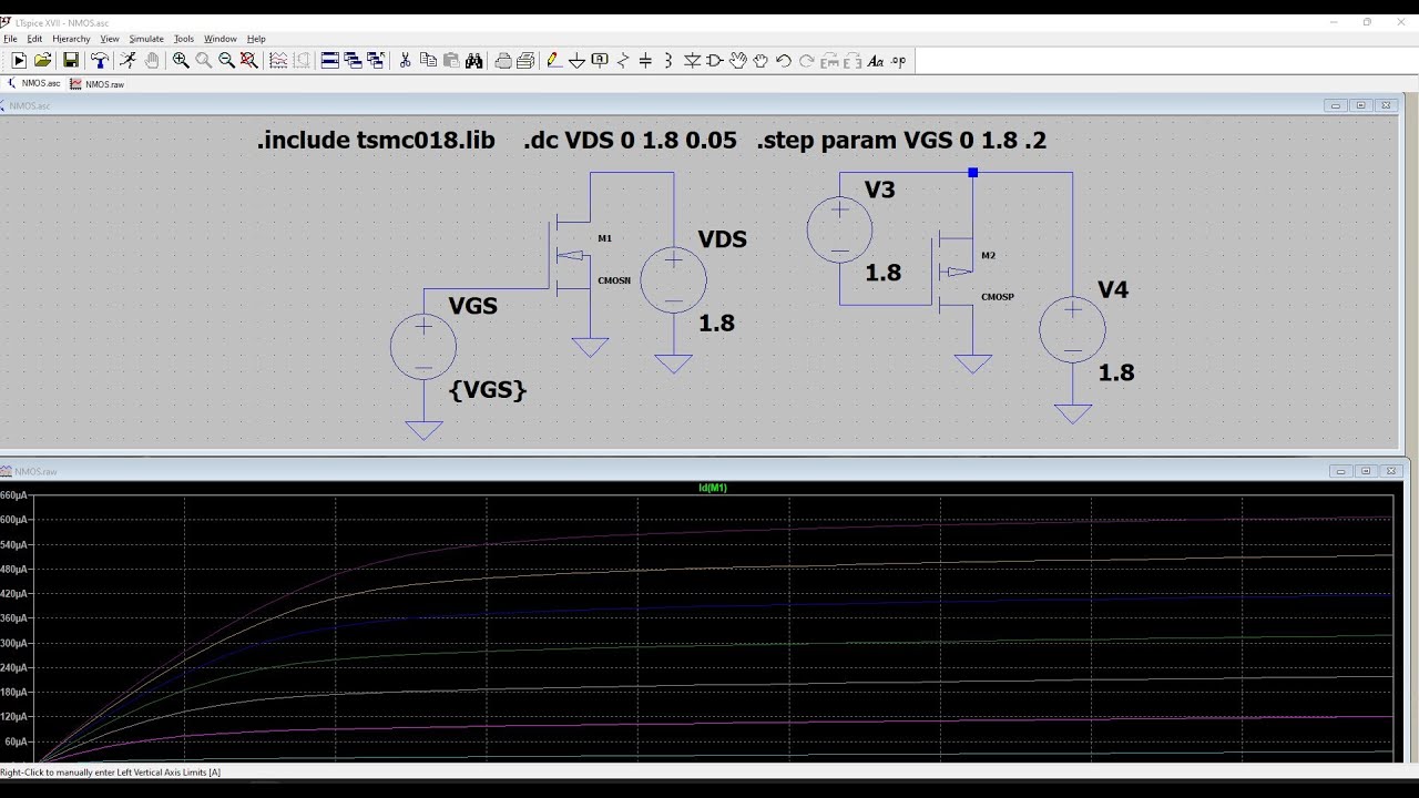 Basics of LT SPICE and Installation of TSMC 180 nm Technology Filesin LT SPICE