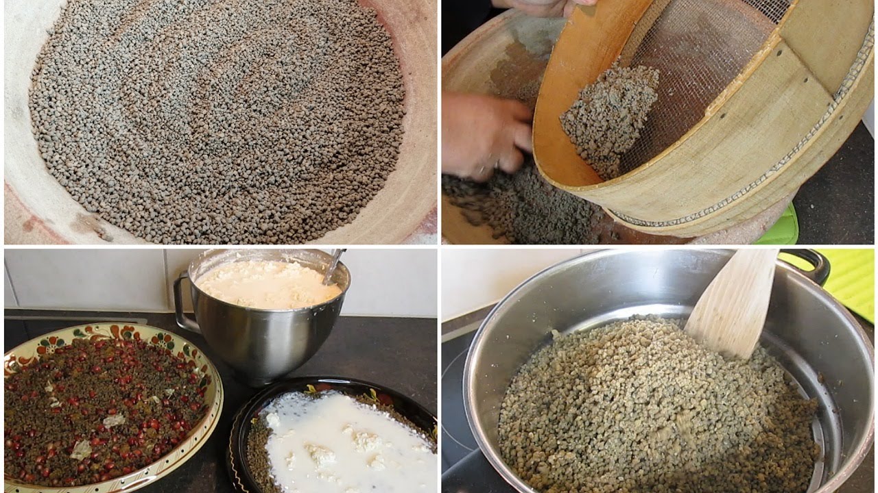 كسكسي درع / كسكسي الدخن، زمني من عادات وتقاليد زمان صحة و منفعة  / Couscous de Drôo (sorgho) 🇹🇳