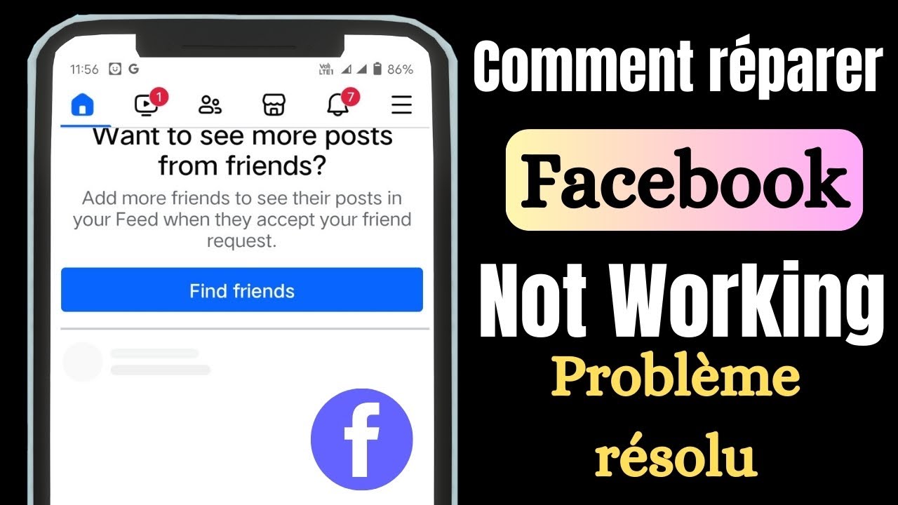 Comment résoudre le problème de l'application Facebook qui ne fonctionne pas