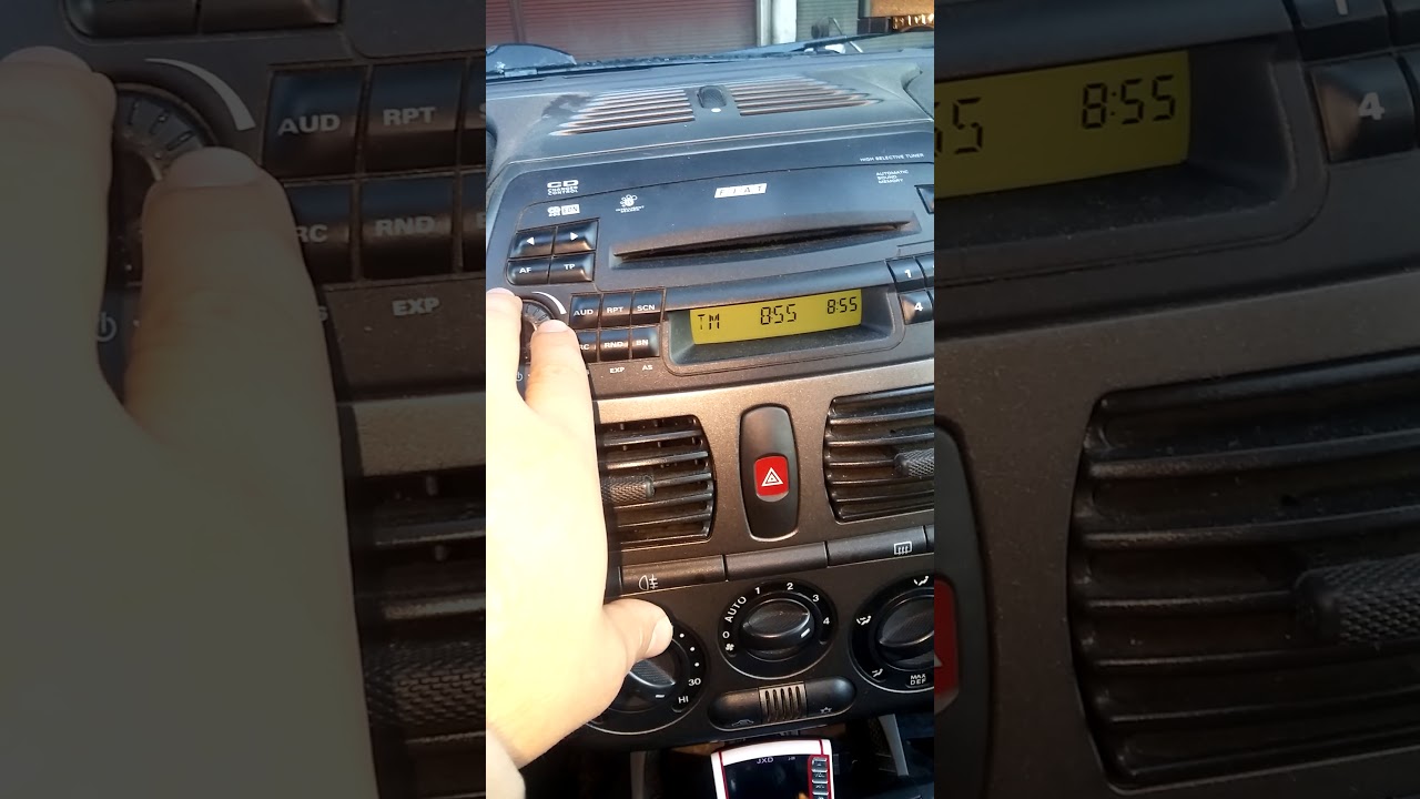 Fiat Marea Saat Ayarı Uygulamalı Gösterim