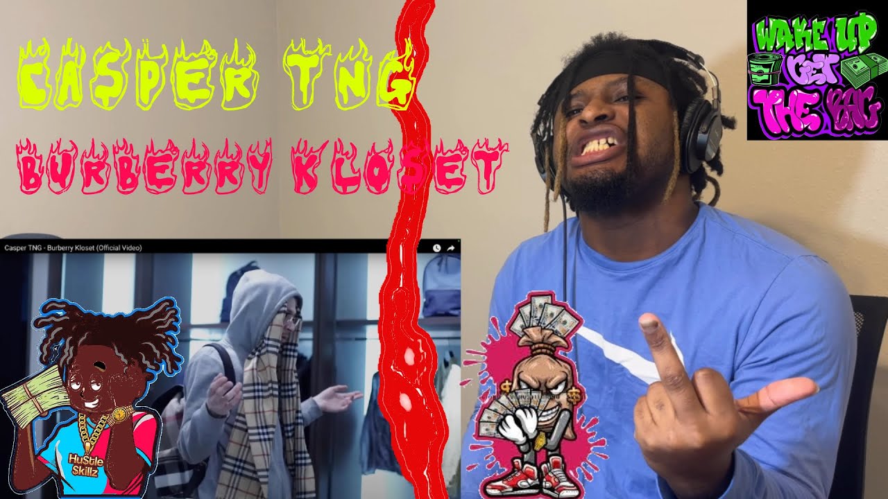 ON THE GRIND | Casper TNG Burberry Kloset (Official Music Video) Reaction