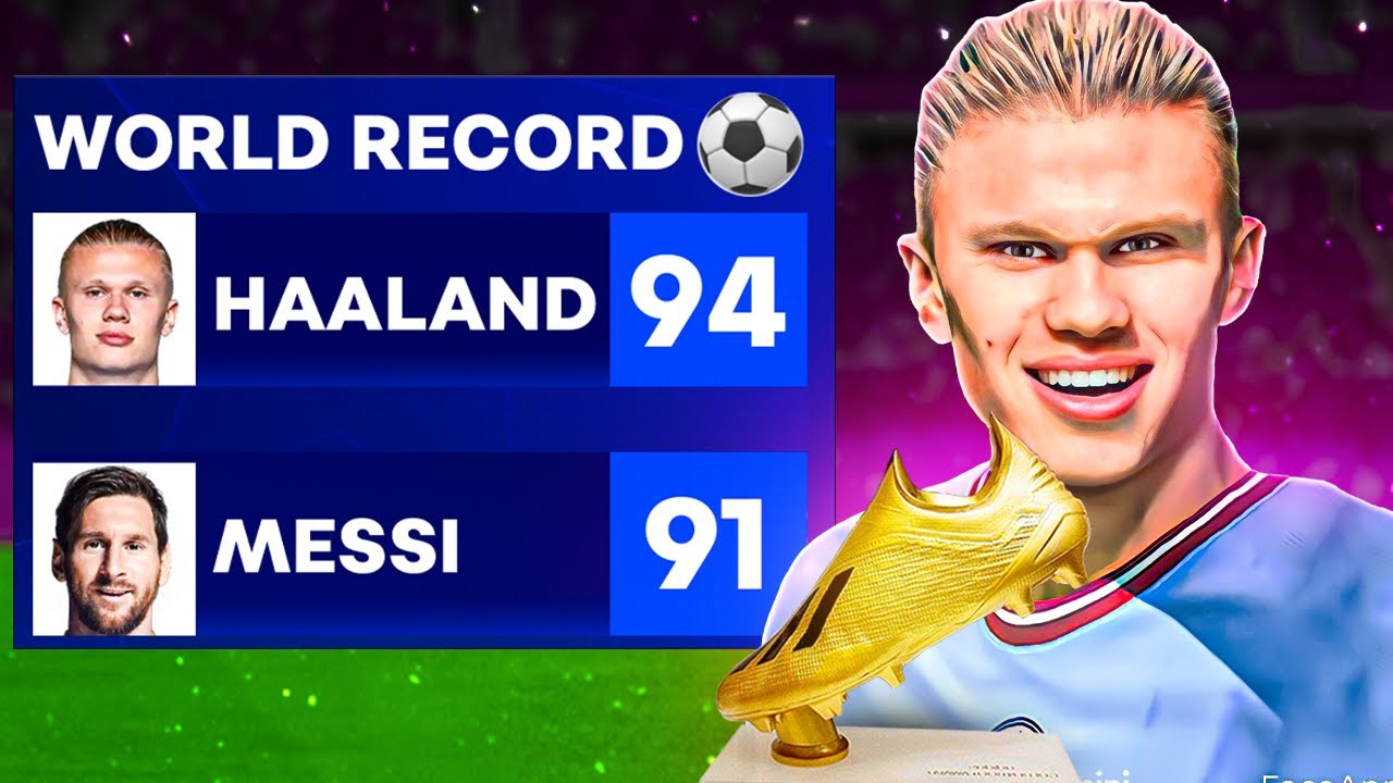 Haaland vs. Impossible Football Records