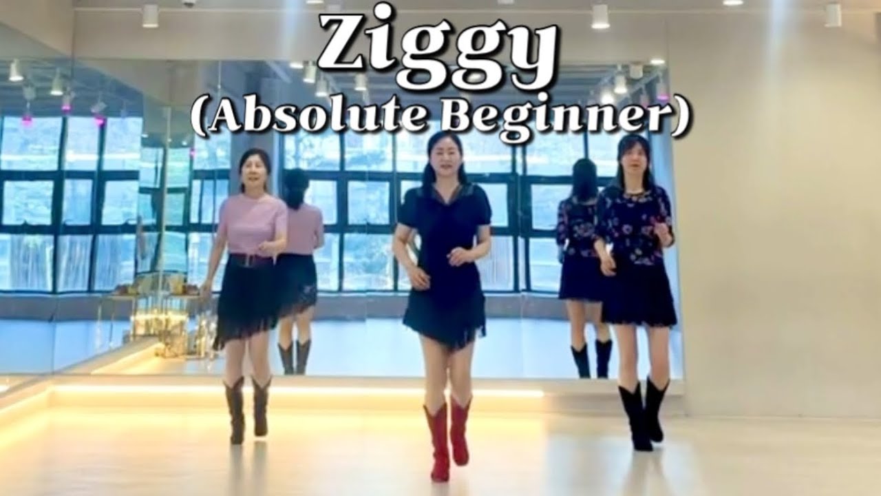 Ziggy Line Dance (Absolute Beginner) // 라인댄스// Y2K