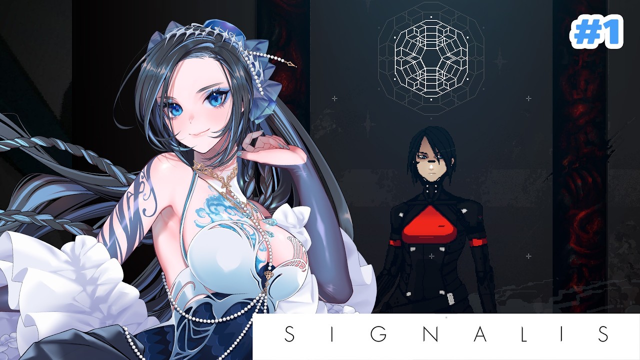 [ Live : SIGNALIS ] Let's play Sci-fi horror game! #1