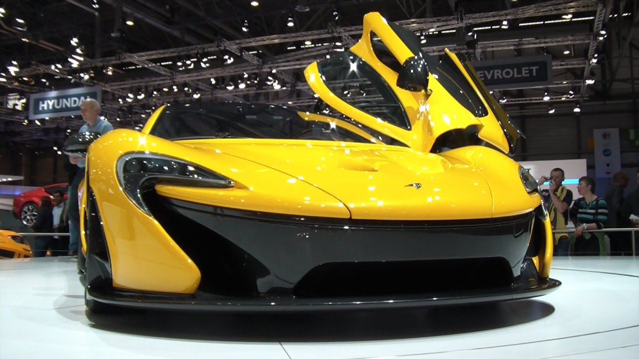 McLaren P1: Exterior and Interior - Geneva 2013
