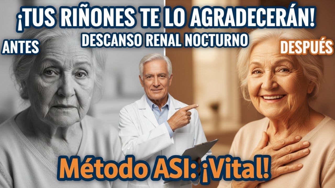 Método ASI: Descanso Renal Nocturno Clave para Mayores