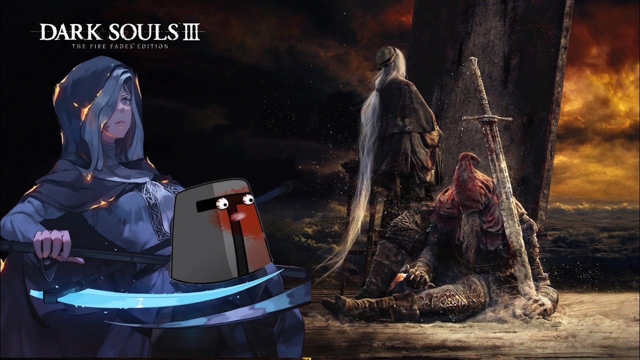 Час лютого п***но!!! (Dark Souls lll: Ashes of Ariandel) Босс: Сестра Фрида и Отец Ариандель 