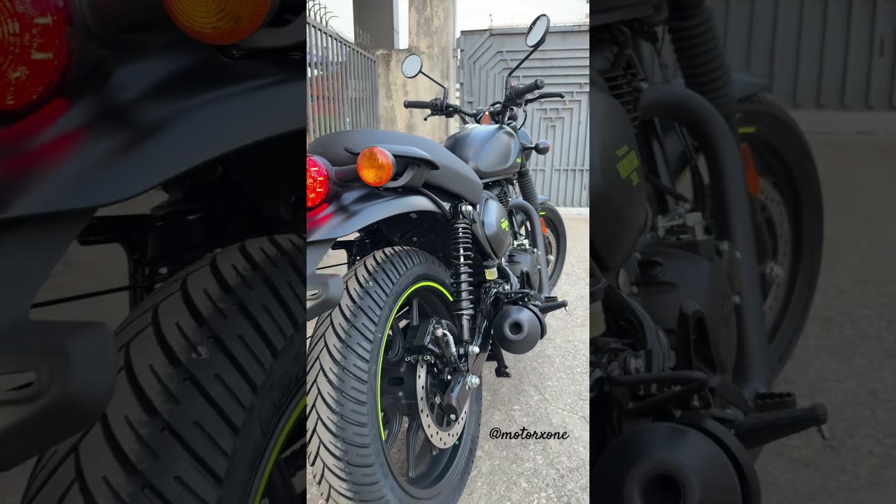 The BLACK BEAST😈HUNTER 350 GRAPHITE GREY🔥