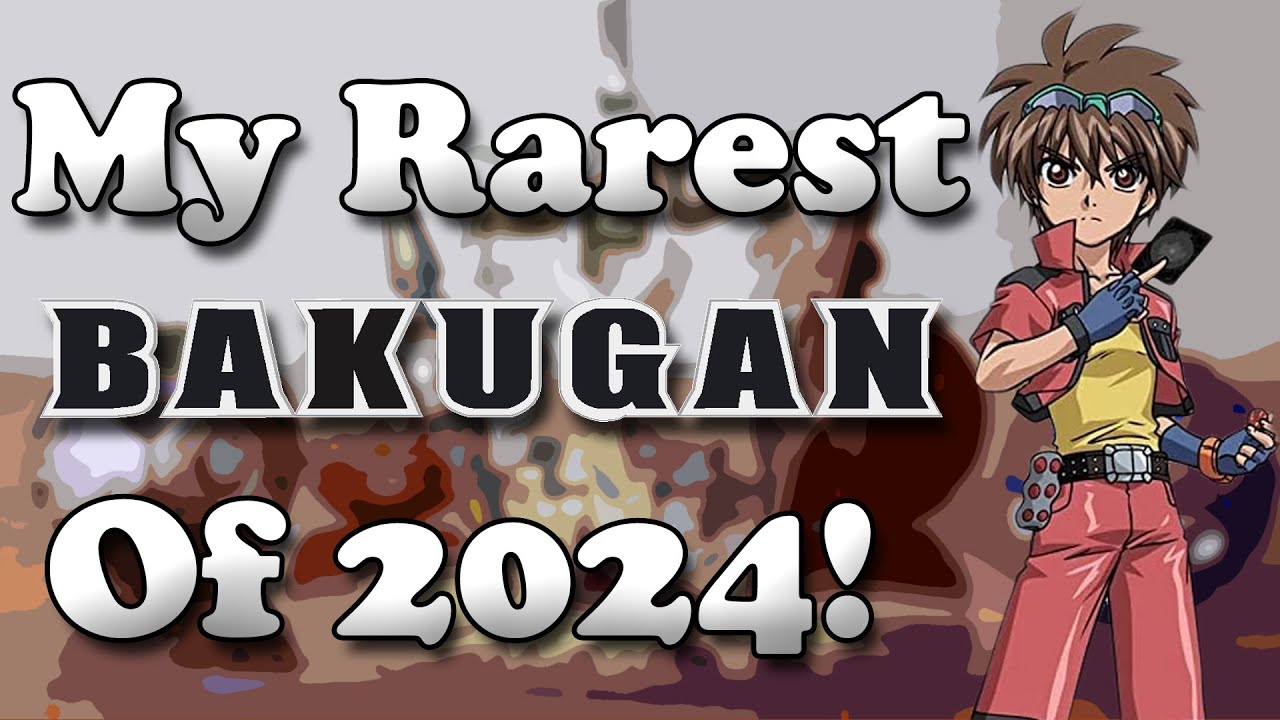 Мои 5 самых редких бакуганов в 2024 году!