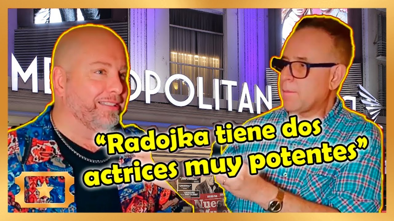 Diego Rinaldi🎭 Radojka Luego de la funci&oacute;n charlamos con su director
