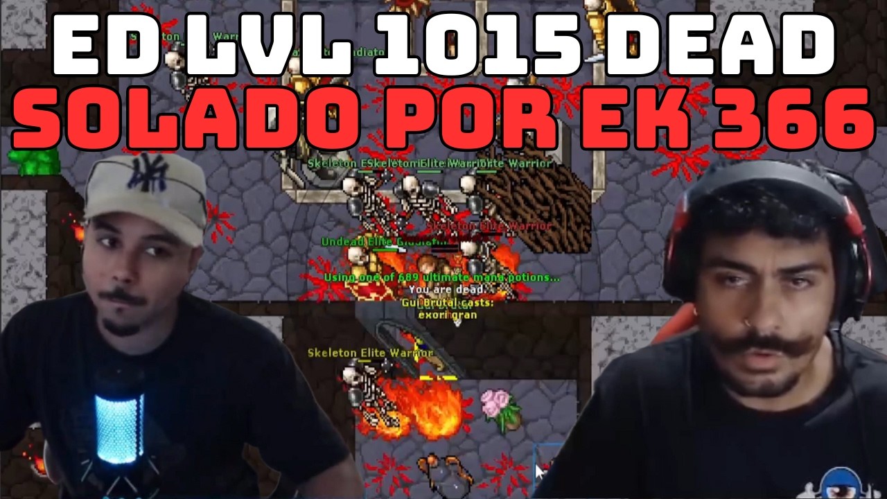 QUE JOGADA FOI ESSA?, BIGODE PK EM ISSAVI, MAGE TANKANDO MAIS QUE EK, MATTS REI DO DROP, #tibia
