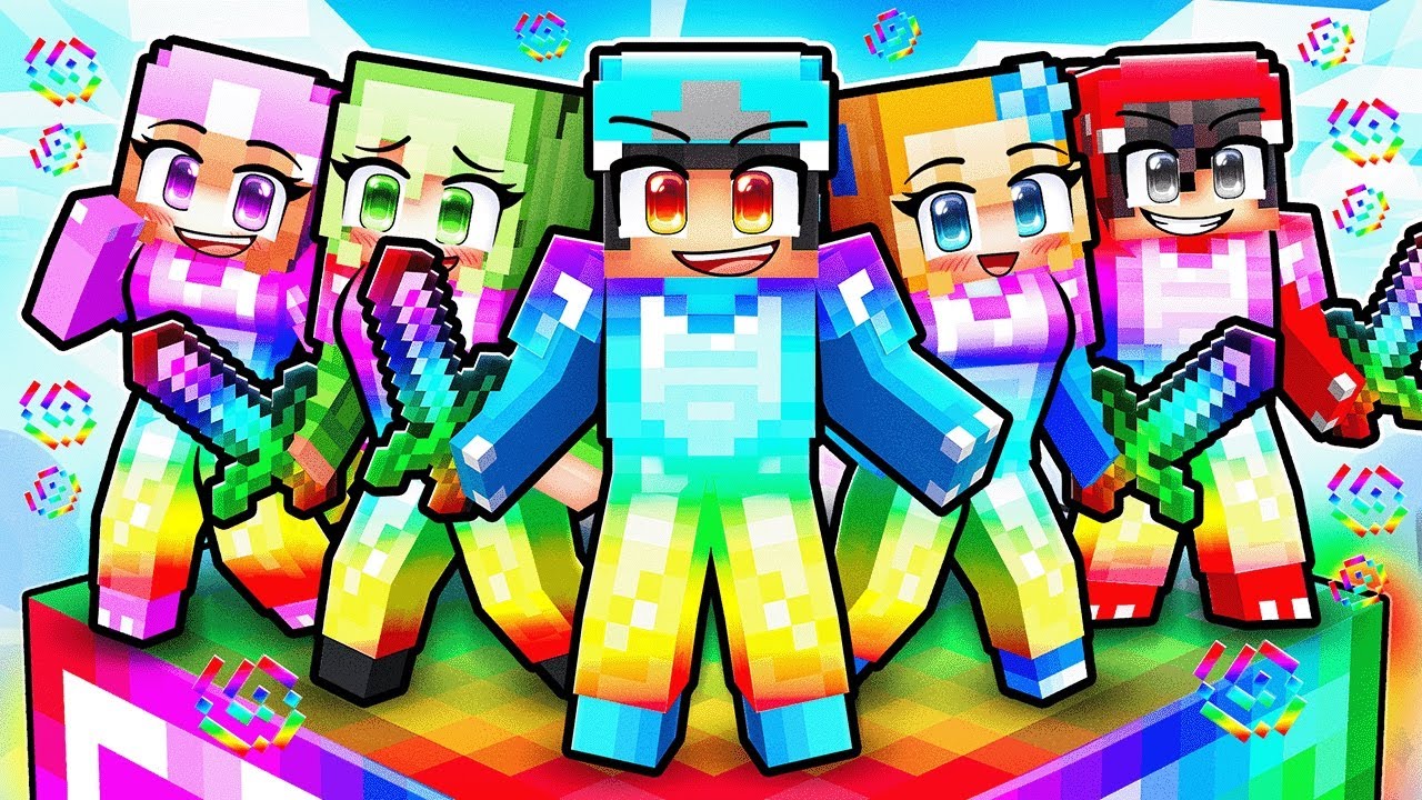 Surviving One OP BLOCK in Minecraft!