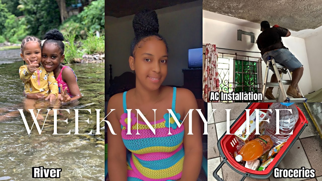 WEEKLY VLOG: AC Installation + Outdoor Cooking + Shopping + River etc