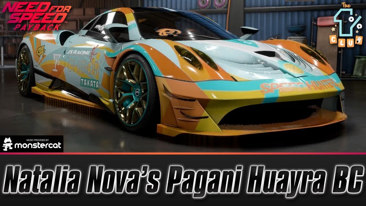 Need For Speed Payback: Natalia Nova's Pagani Huayra BC | Abandoned Car Location