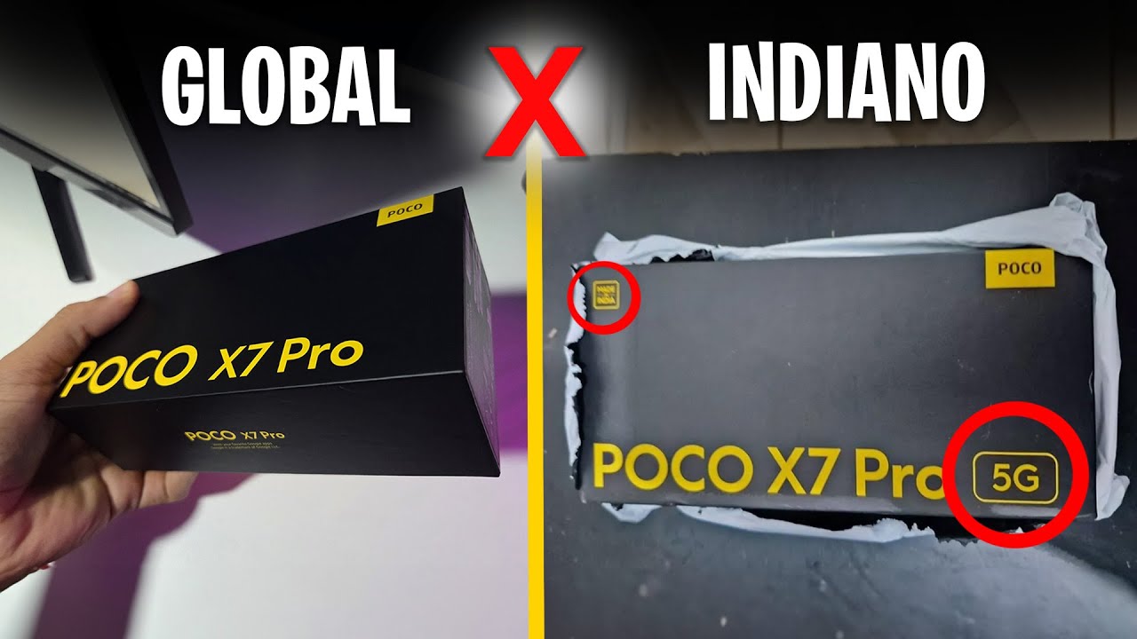 POCO X7 Pro Global ou Indiano - N&atilde;o cometa esse ERRO!!!