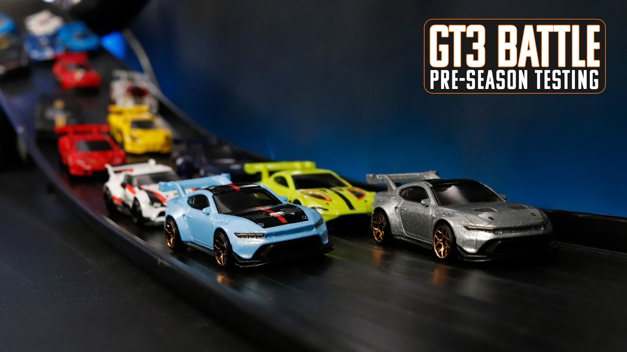 Эти машинки Hot Wheels GT3 ОЧЕНЬ БЫСТРЫЕ!