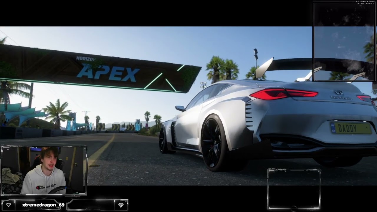 Racing Around in Forza VOD