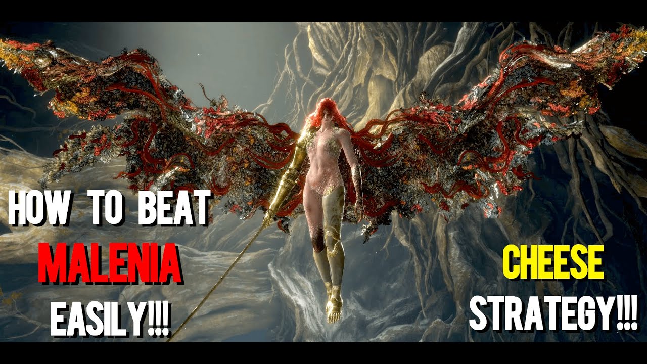 Malenia CHEESE! Beat Easily! - Elden Ring Guide to Beating Malenia EASILY