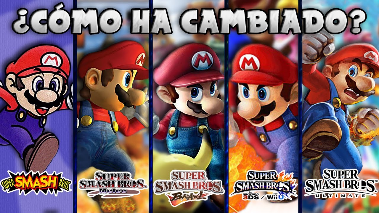 💥 La Evolución de Super Smash Bros. (1999 - 2018)