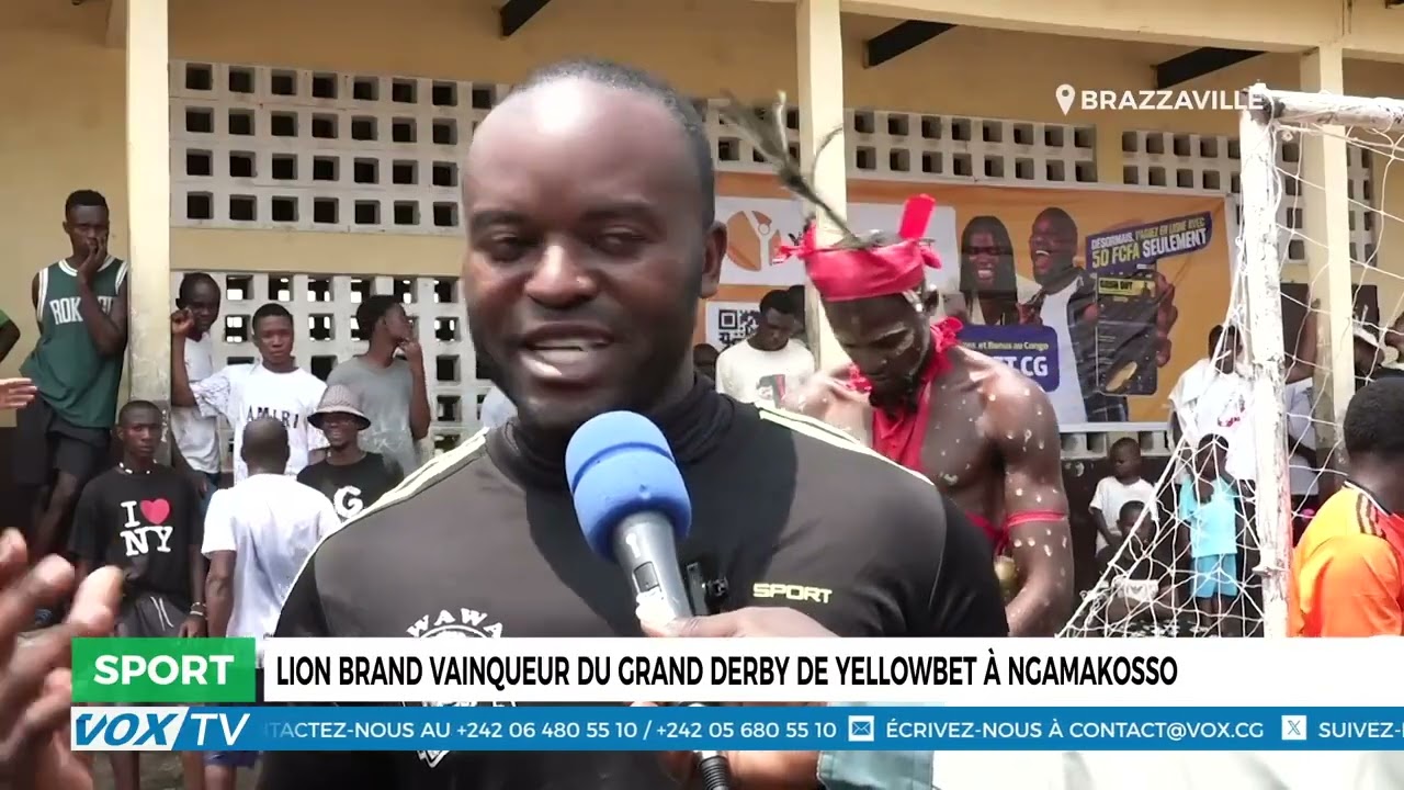Lion brand vainqueur du grand derby de Ngamakosso