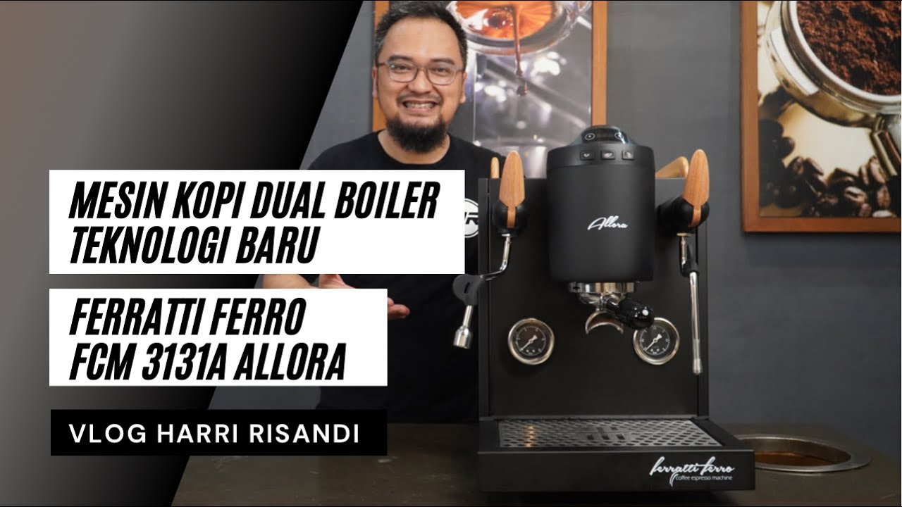 MESIN KOPI FERRATTI FERRO FCM 3131A ALLORA DUAL BOILER