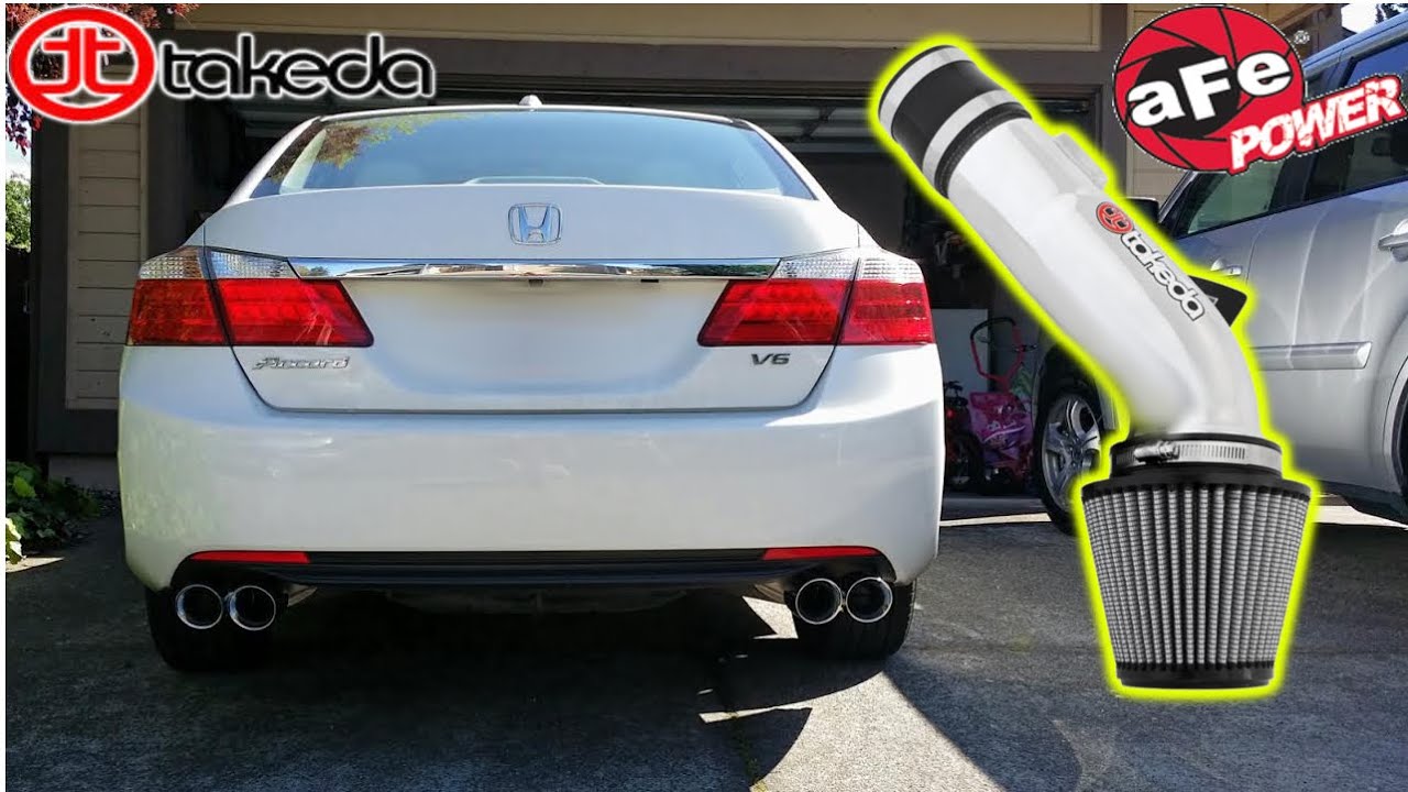 TAKEDA STAGE 2 Pro DRY S Intake System IMPRESSIONS - Honda Accord V6 Sedan