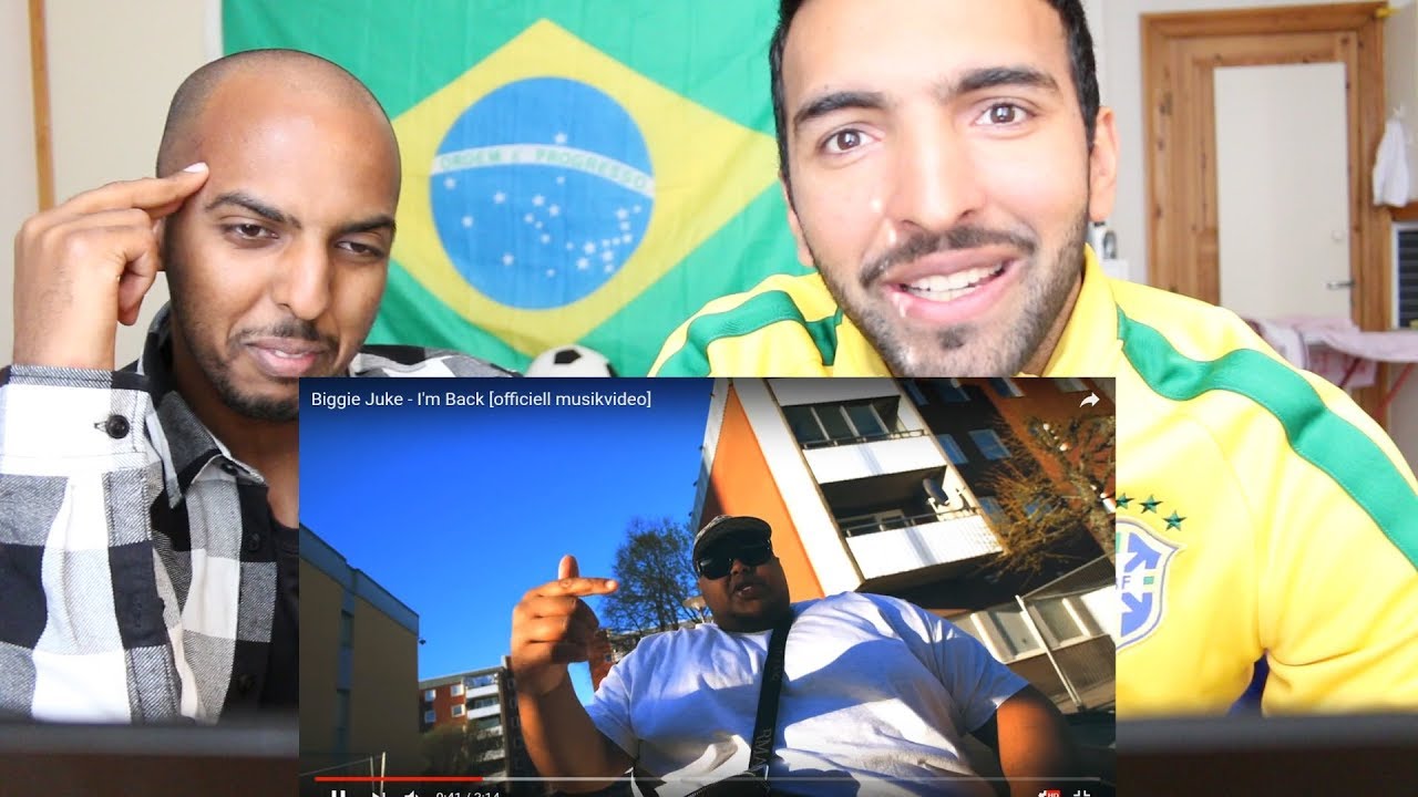(REACTION) Biggie Juke - I'm Back [officiell musikvideo]