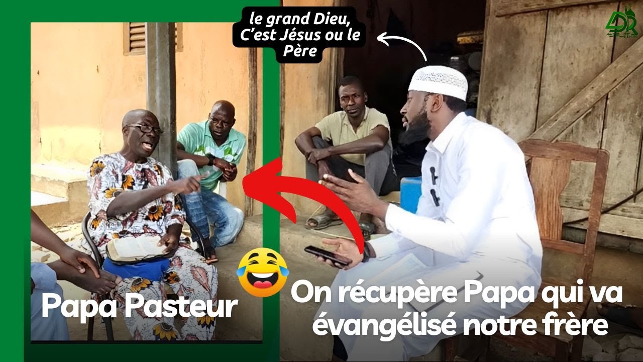 Papa évangélise le frère Musulman et on l'attrape😱,FAISSAL DDR | PASTEUR | CORAN | BIBLE