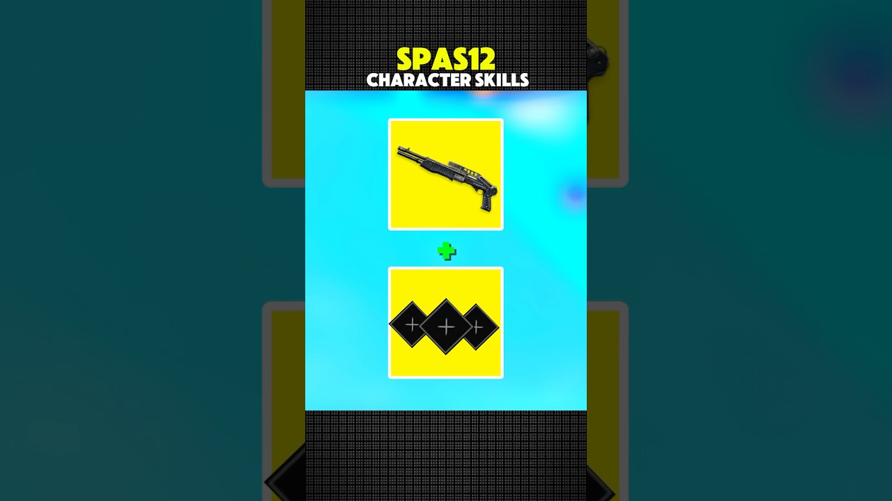 SPAS12 Gun Headshot Character Skill Combination | Free Fire