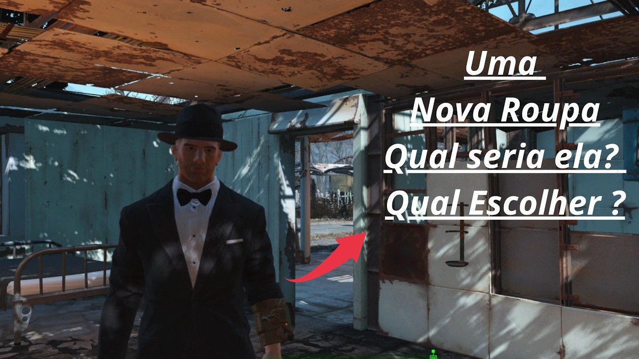 O Visual Mais Zoero Virou a Armadura MAIS OP?! Explorando o Fallout 4 no misterioso Vault 88!