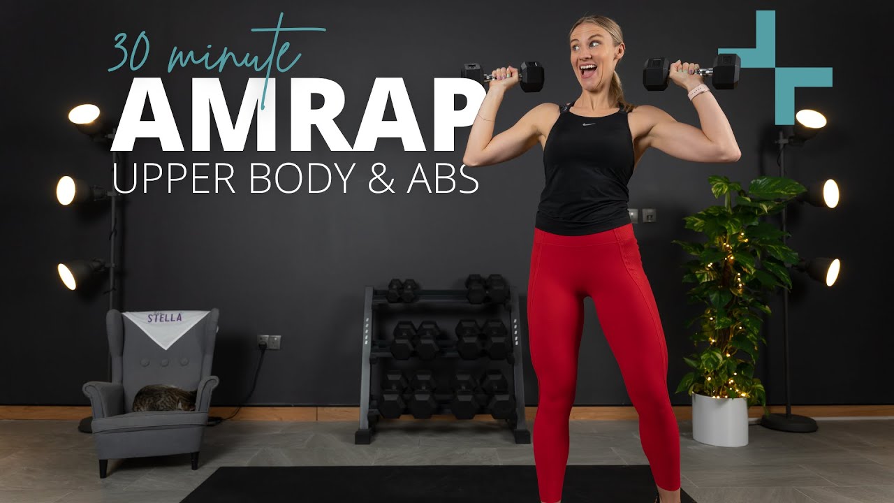 30 minute AMRAP | Upper Body & Abs
